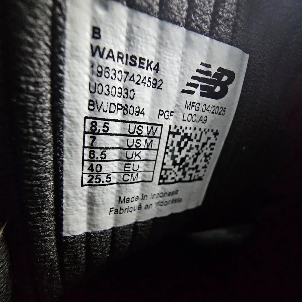 New Balance Fresh Foam Arishi v4 Running Shoes Women 8.5 Black WARISEK4